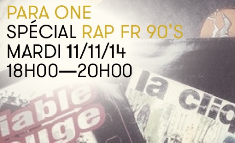 Zwei Stunden 90er-Rap aus Frankreich mit Para One (Mixtape Download)