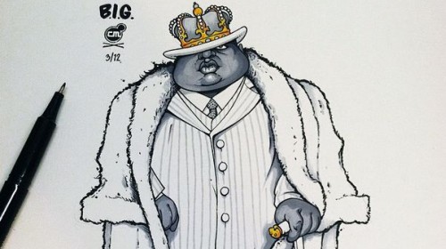 Inspiriert vom Hip Hop der 90s: Chris B. Murray und seine Ausstellung „Re-Illustrated Classics“ (Video)