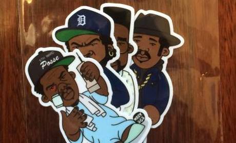 Golden Era Rap-Stars als Sticker: Mark 563 – Evolution of the B-Boy