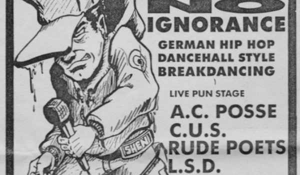 Video: „No Ignorance Jam“ in Köln mit Advanced Chemistry und L.S.D. (1991)