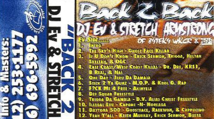 East Coast Mixtape: DJ EV & Stretch Armstrong ‎– Back 2 Back (1996)
